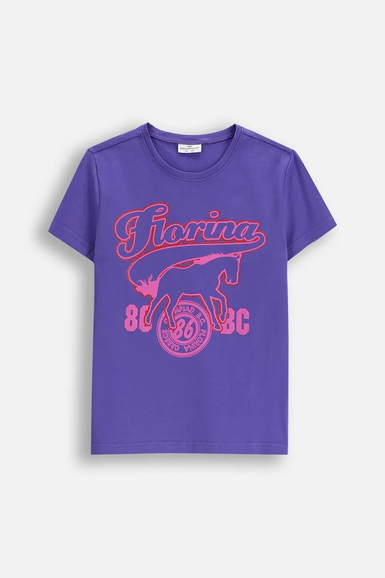 Coccodrillo tricou copii print violet ZC5143219VGA