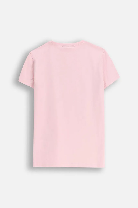 Coccodrillo t-shirt dziecięcy ZC5143220VGA różowy AW25