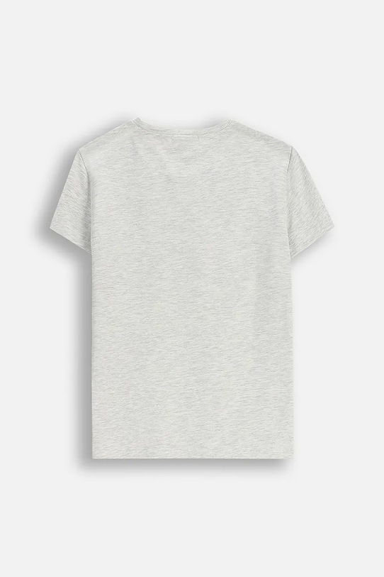 Coccodrillo t-shirt dziecięcy ZC5143238VGA szary AW25