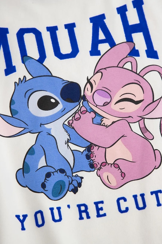 Coccodrillo t-shirt bawełniany dziecięcy beżowy ZC5143203LGD