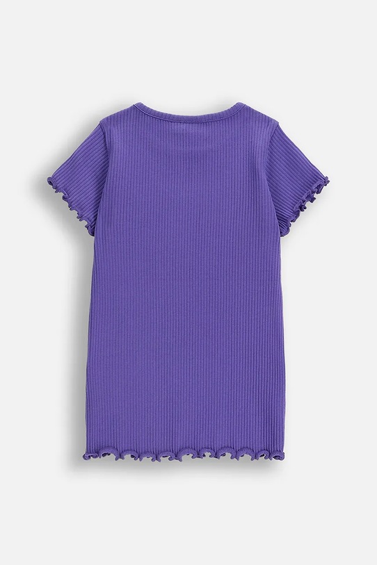 Coccodrillo t-shirt dziecięcy ZC5143202RGK fioletowy AW25