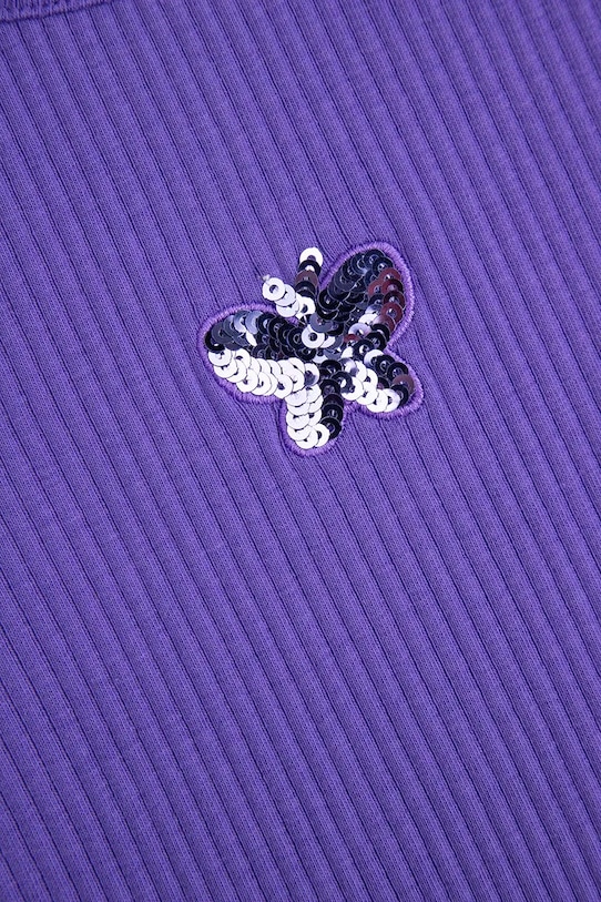 Детска тениска Coccodrillo виолетов ZC5143202RGK
