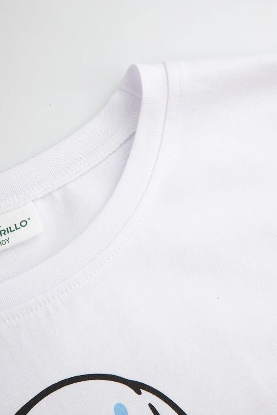 Dziewczynka Coccodrillo t-shirt dziecięcy ZC5143206LGD biały