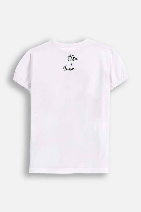 Coccodrillo tricou de bumbac pentru copii ZC5143212LGD alb AW25