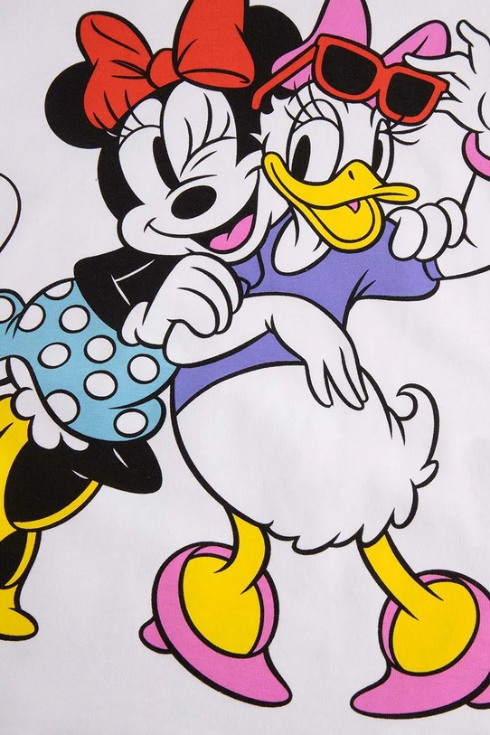 Coccodrillo t-shirt bawełniany dziecięcy biały ZC5143213LGD