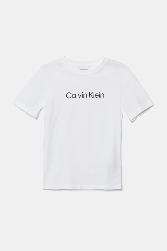 Дитяча бавовняна футболка Calvin Klein Jeans 2-pack IU0IU00690.128.170.9BYA чорний AW25