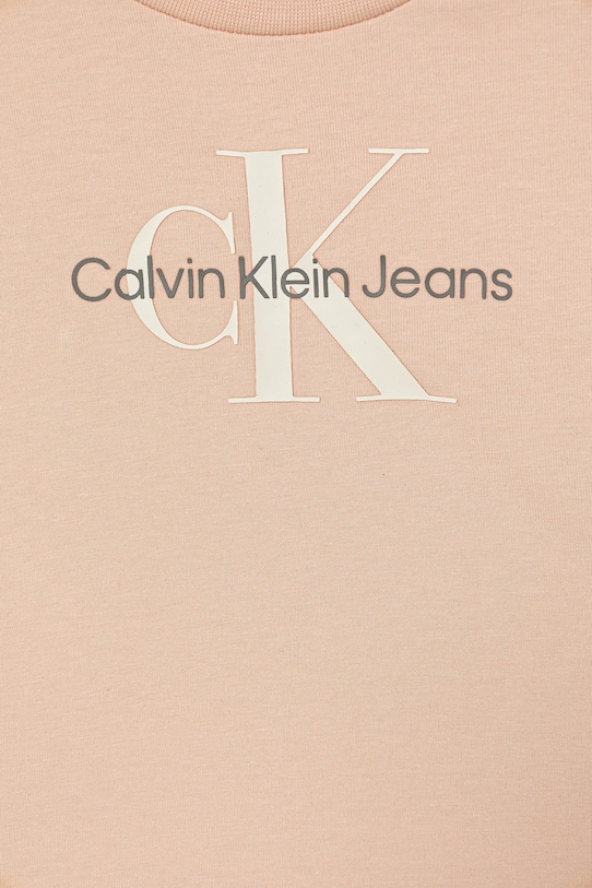 CHLAPEC Kojenecké tričko Calvin Klein Jeans IN0IN00001.9BYA oranžová