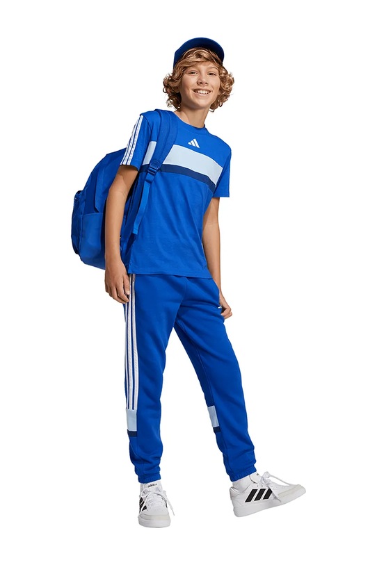 Дитяча бавовняна футболка adidas JC7470