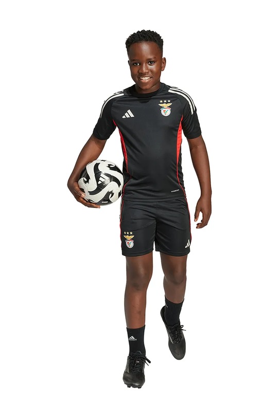 Παιδικό μπλουζάκι adidas Performance SL Benfica JM1219 μαύρο