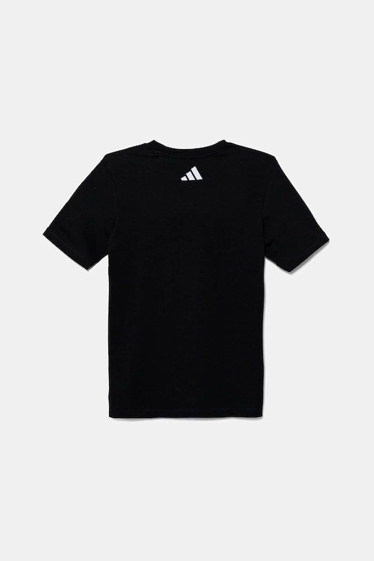 Detské bavlnené tričko adidas Performance MERCEDES JZ0901 čierna AW25