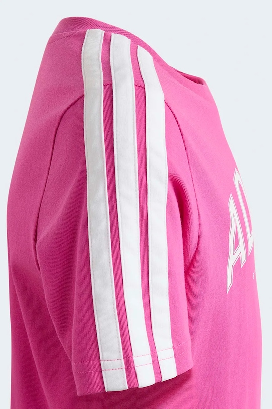 adidas футболка дитяча бавовняна KA9764 рожевий