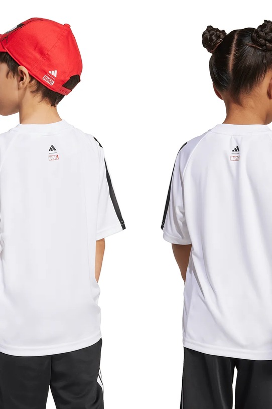 adidas tricou copii Marvel JM0806 alb