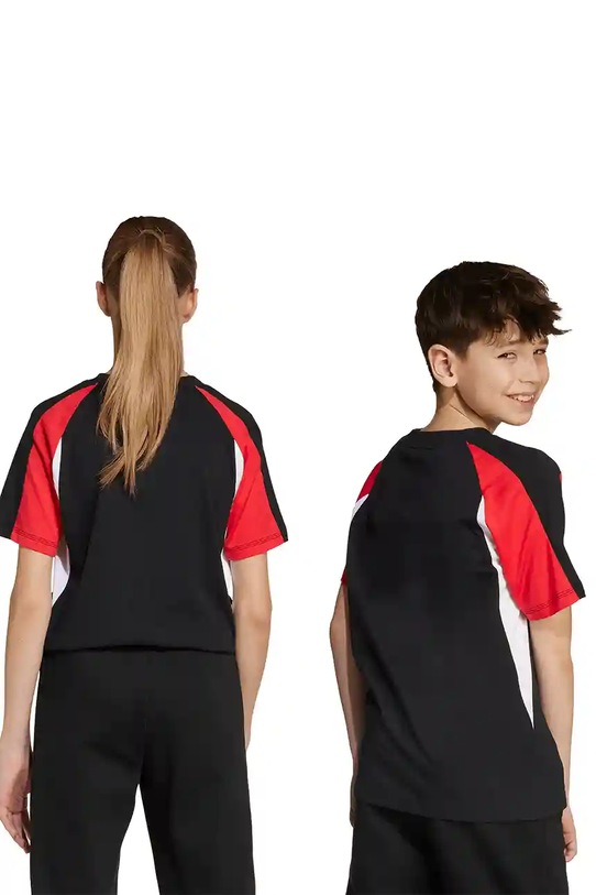adidas tricou de bumbac pentru copii JM1629 negru