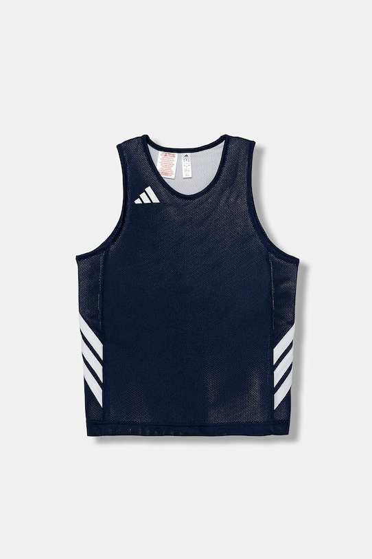 Dječji top adidas Originals okrugli mornarsko plava JM5136
