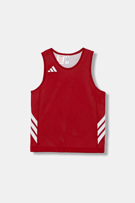 Dětský top adidas Originals kulatý červená JM5138