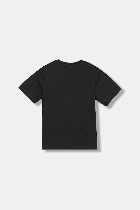 Мальчик Детская хлопковая футболка adidas x Smiley JN2160 чёрный