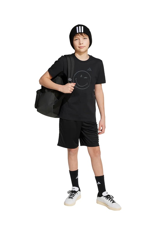 Детская хлопковая футболка adidas x Smiley JN2160