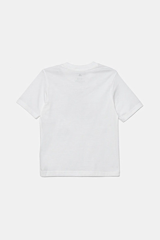 Chłopiec adidas t-shirt bawełniany dziecięcy JV5100 biały