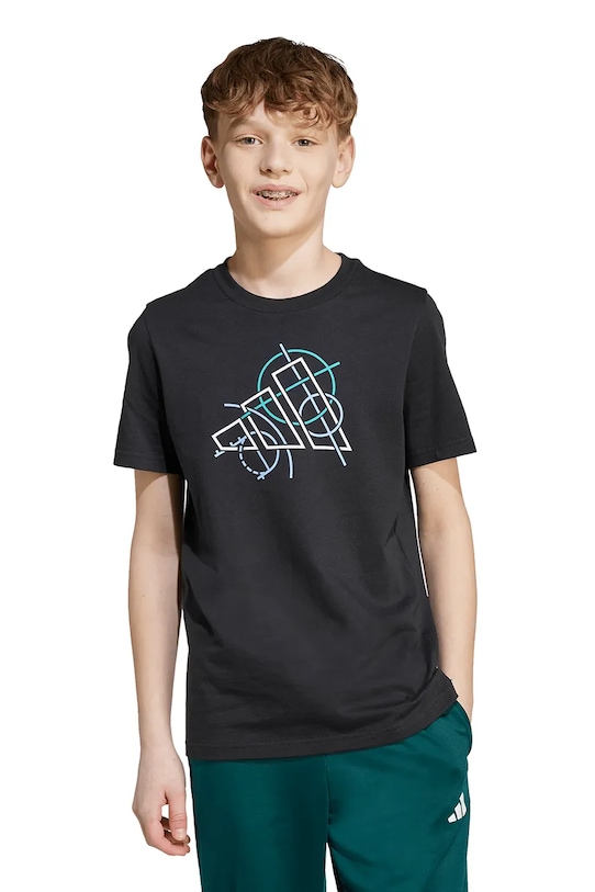 Dětské bavlněné tričko adidas JV5104