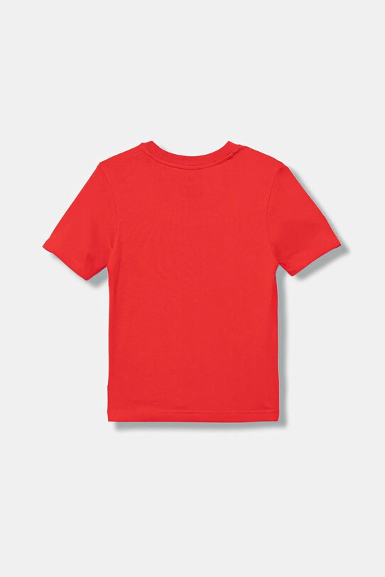 adidas t-shirt bawełniany dziecięcy JV5194 czerwony AW25