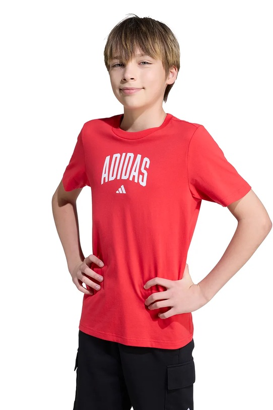 adidas t-shirt bawełniany dziecięcy JV5194
