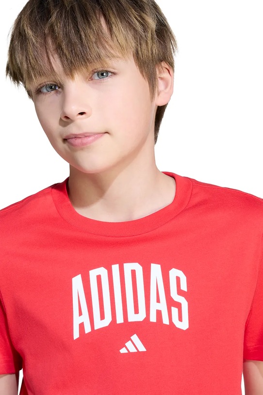 adidas t-shirt bawełniany dziecięcy JV5194