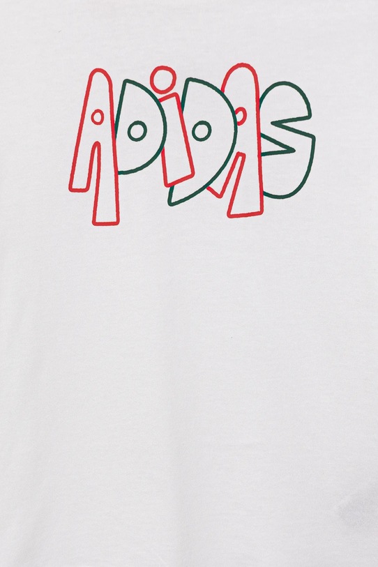 Детская хлопковая футболка adidas белый JV5245