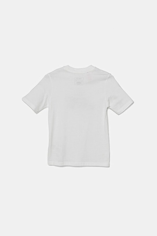adidas gyerek pamut póló JV5251 fehér AW25
