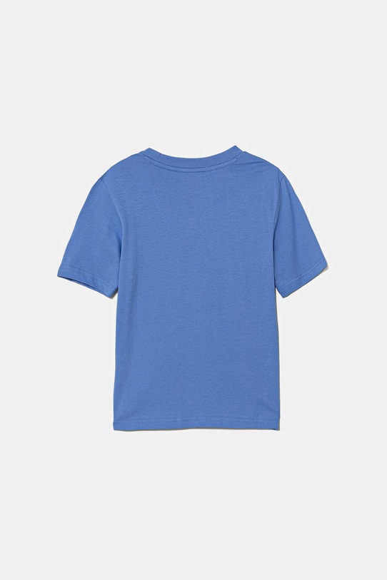 Chlapec Detské bavlnené tričko adidas JV5252 modrá