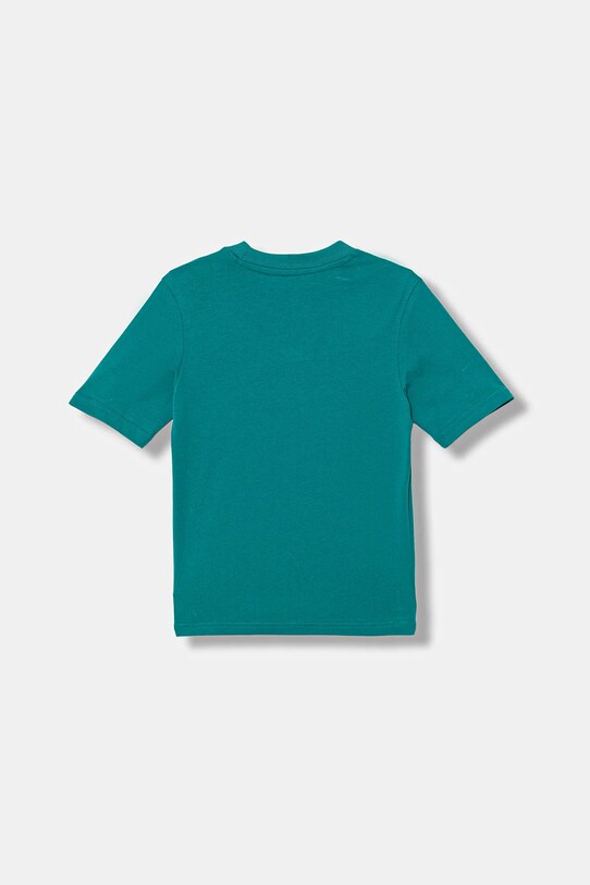 adidas t-shirt bawełniany dziecięcy JV5253 zielony AW25