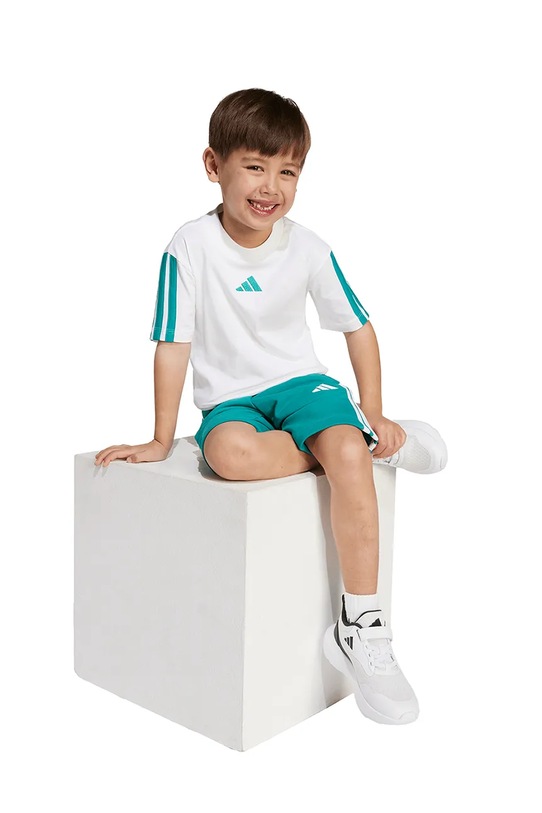 Dětské bavlněné tričko adidas JV7353