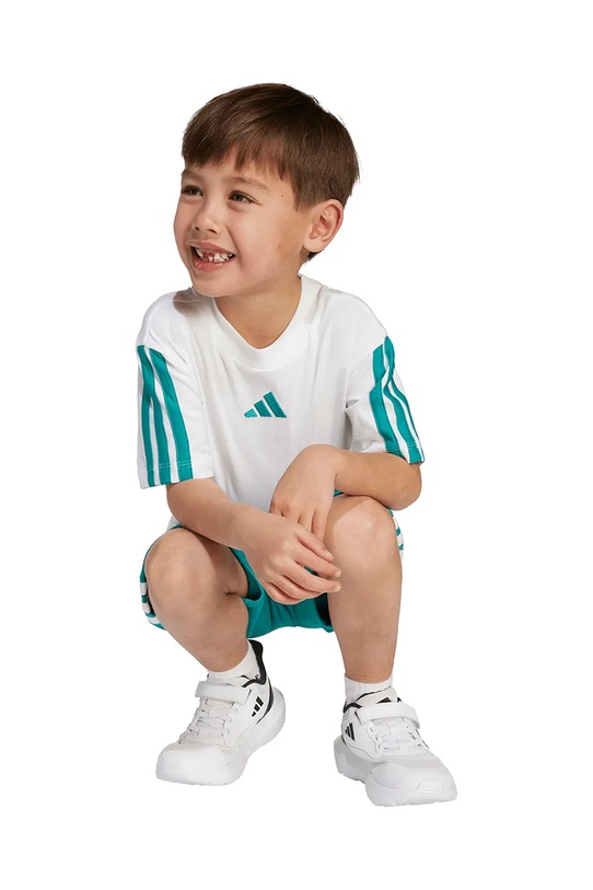 Dětské bavlněné tričko adidas JV7353