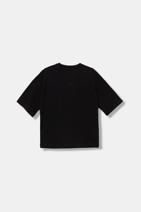 adidas Originals t-shirt bawełniany dziecięcy JV7777 czarny AW25