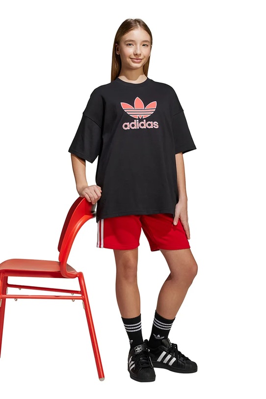 Dětské bavlněné tričko adidas Originals JV7777