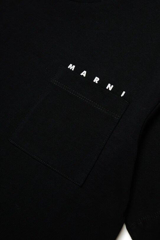 Marni t-shirt MT272U T-SHIRT czarny M01415