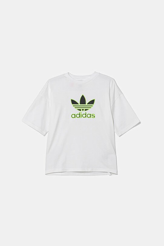 adidas Originals gyerek pamut póló pamut fehér JV8555