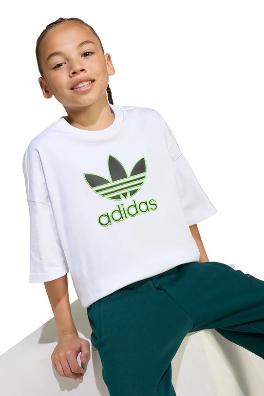 adidas Originals t-shirt bawełniany dziecięcy JV8555