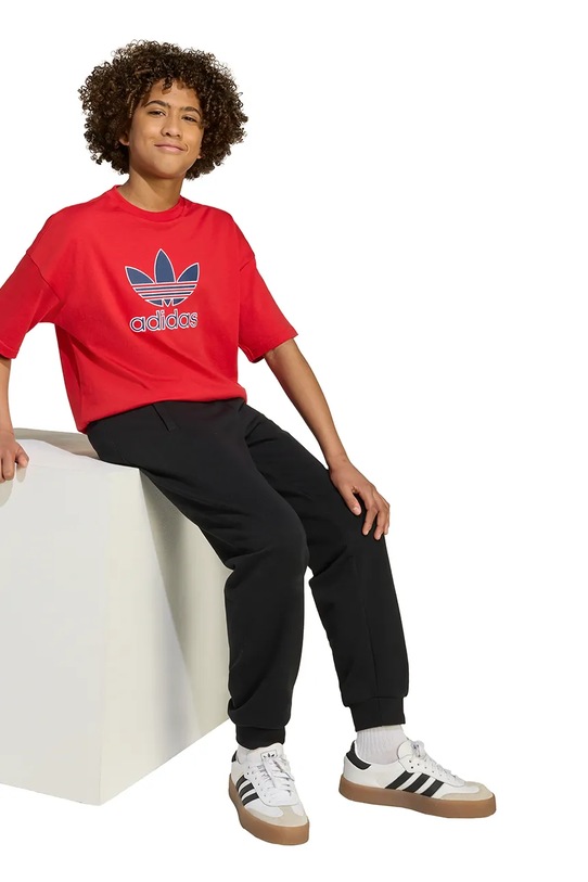 Παιδικό βαμβακερό μπλουζάκι adidas Originals JV8556