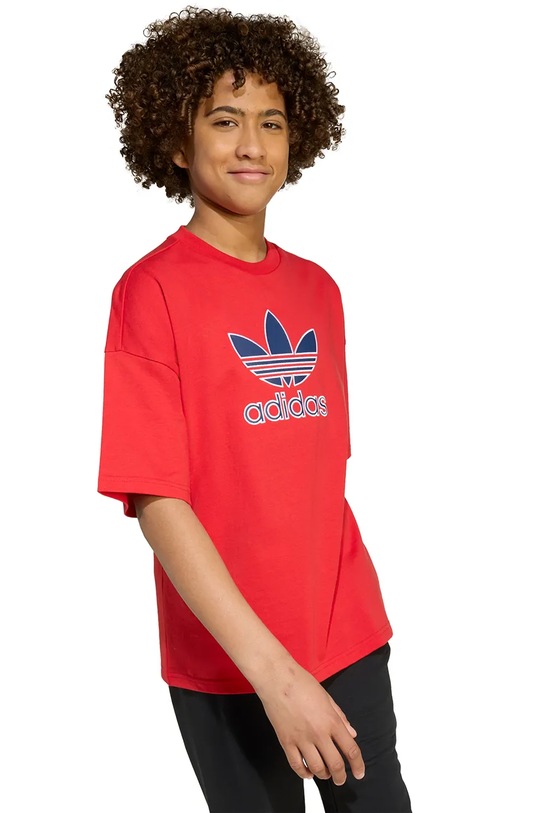 adidas Originals tricou de bumbac pentru copii JV8556