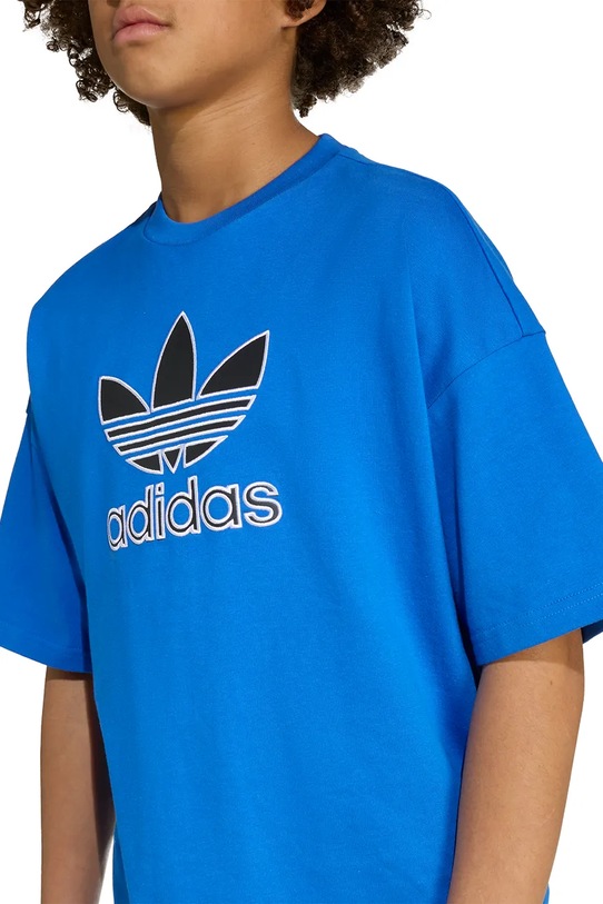 Детска памучна тениска adidas Originals JV8557