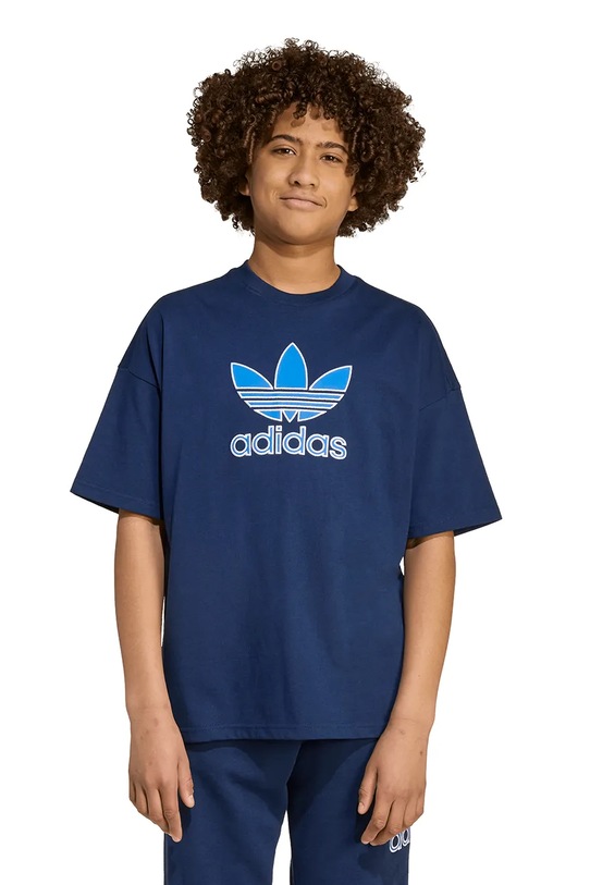 Дитяча бавовняна футболка adidas Originals JV8558