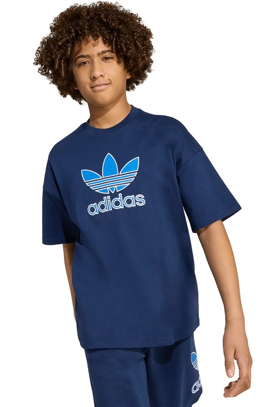 Дитяча бавовняна футболка adidas Originals JV8558