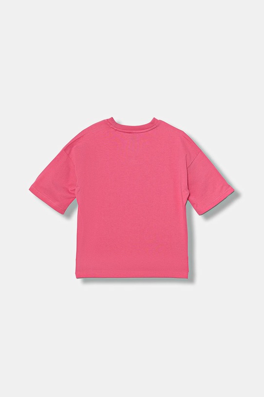 adidas Originals tricou de bumbac pentru copii JV8559 roz AW25