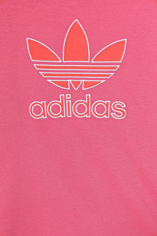 adidas Originals tricou de bumbac pentru copii roz JV8559