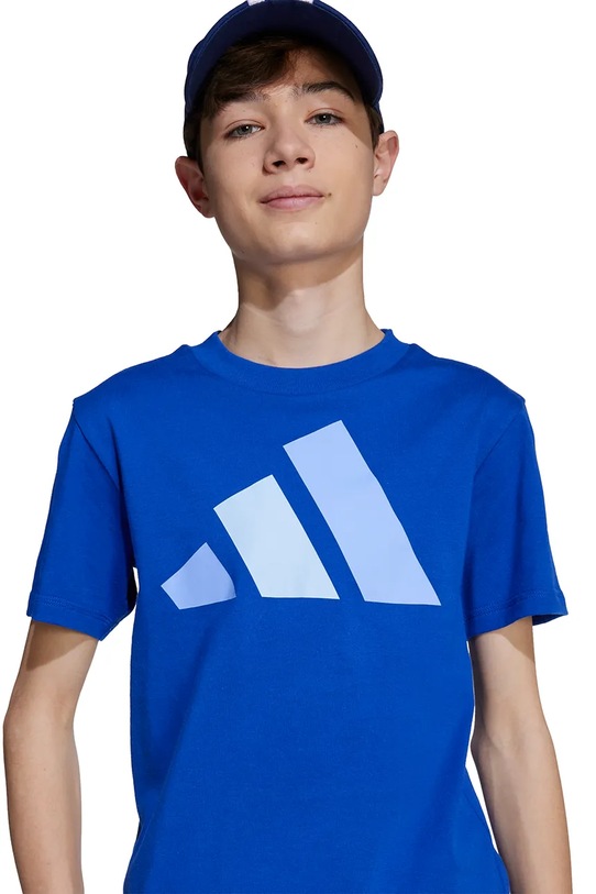 Dětské bavlněné tričko adidas JV9866