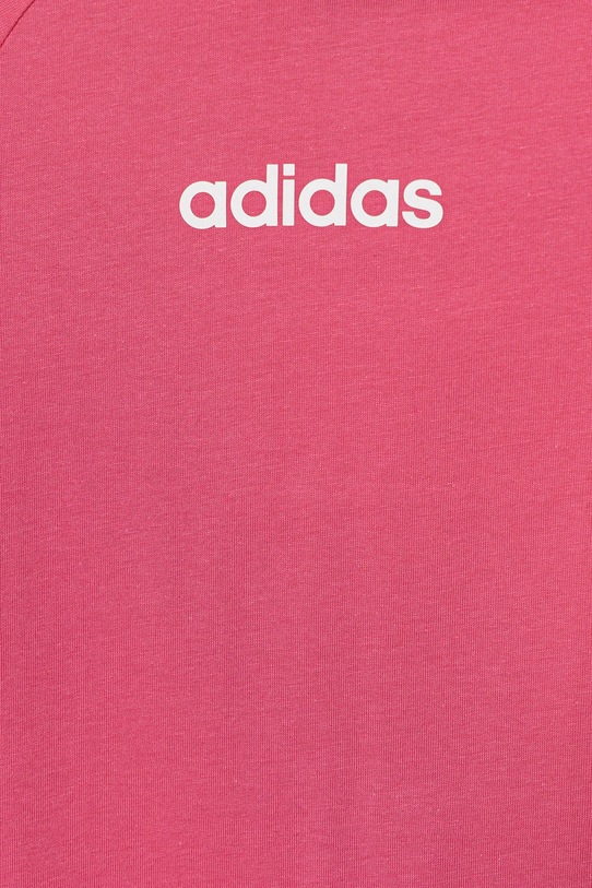 Κοριτσίστικα Παιδικό βαμβακερό μπλουζάκι adidas JV9969 ροζ