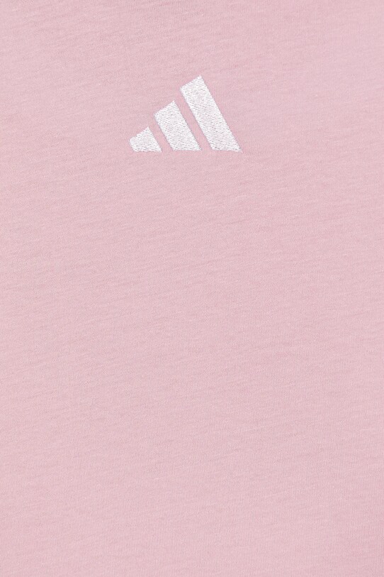 Chłopiec adidas t-shirt bawełniany dziecięcy JW0004 różowy