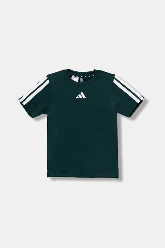 Детска тениска adidas щампа зелен JW2527