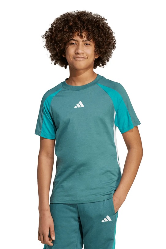 Dětské bavlněné tričko adidas JW4966