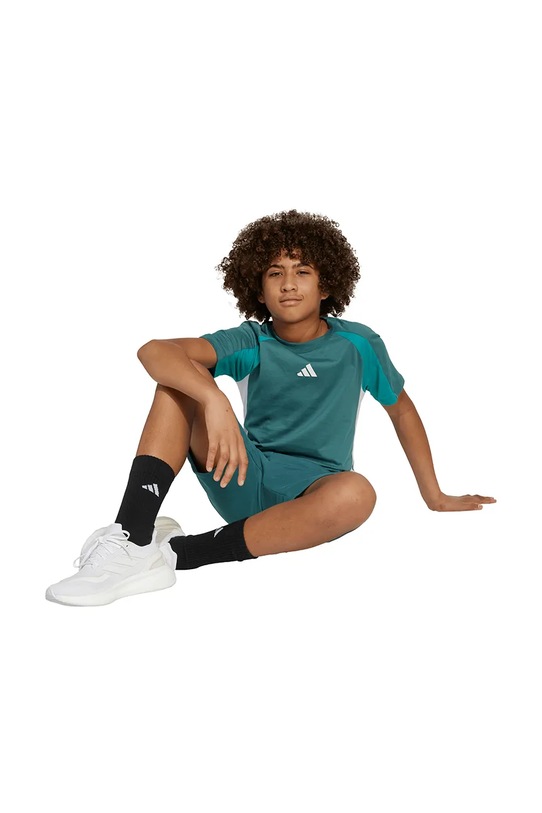 Dětské bavlněné tričko adidas JW4966